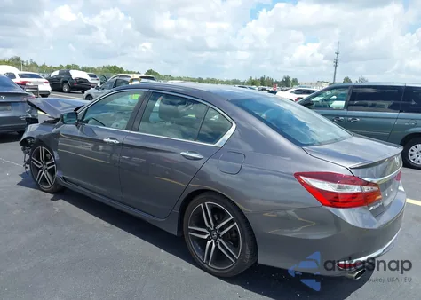 2017 Honda Accord Sport from USA, damaged, VIN 1HGCR2F56HA247399